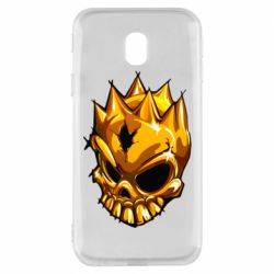 Чехол для Samsung J3 2017 Standoff - Gold Skull - PrintSalon
