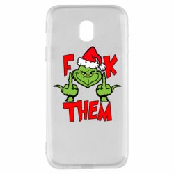 Чехол для Samsung J3 2017 The grinch f*ck them - PrintSalon