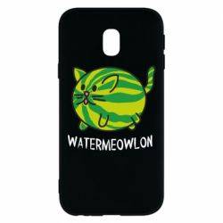 Чехол для Samsung J3 2017 Watermeowloon - PrintSalon