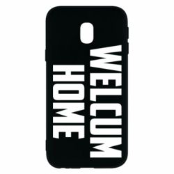 Чехол для Samsung J3 2017 Welcum Home - PrintSalon