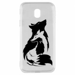 Чехол для Samsung J3 2017 Wolf And Fox - PrintSalon