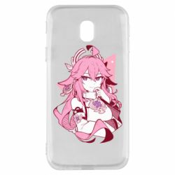 Чехол для Samsung J3 2017 Yae Miko portrait - PrintSalon