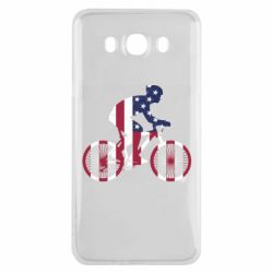 Чехол для Samsung J7 2016 American cyclist
