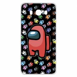 Чохол для Samsung J7 2016 Among Us Astronauts - PrintSalon