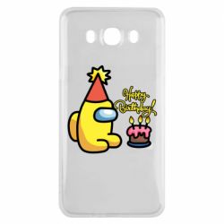 Чохол для Samsung J7 2016 Among Us Happy Birthday - PrintSalon