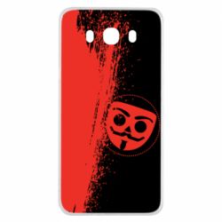 Чохол для Samsung J7 2016 Бабл Квас червоний арт - PrintSalon