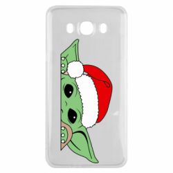 Чехол для Samsung J7 2016 Baby Yoda Santa