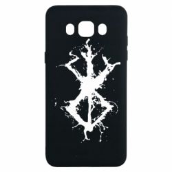 Чехол для Samsung J7 2016 Berserk label - PrintSalon