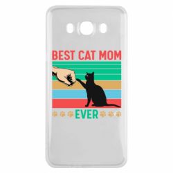 Чехол для Samsung J7 2016 Best cat mom ever