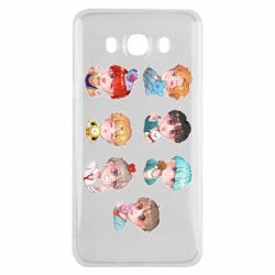 Чехол для Samsung J7 2016 BTS cute boys - PrintSalon
