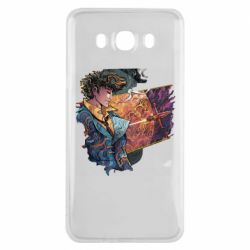 Чехол для Samsung J7 2016 Cowboy Bebop abstraction - PrintSalon