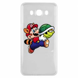 Чехол для Samsung J7 2016 Cute Mario with turtle - PrintSalon