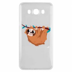 Чехол для Samsung J7 2016 Cute sloth - PrintSalon