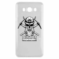 Чехол для Samsung J7 2016 Deep Rock Galactic skull - PrintSalon