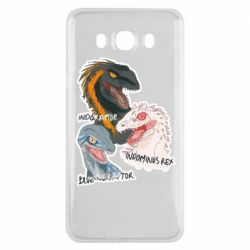 Чехол для Samsung J7 2016 Динозавры. Мир Юрского периода - PrintSalon