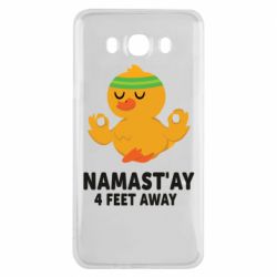 Чехол для Samsung J7 2016 Duck Namast'ay Away