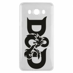 Чехол для Samsung J7 2016 Dungeons s Dragons logo - PrintSalon