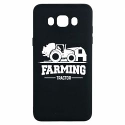 Чехол для Samsung J7 2016 Farming Tractor