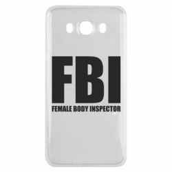 Чехол для Samsung J7 2016 FBI - Female Body Inspector