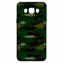 Чохол для Samsung J7 2016 Fisherman Camouflage - PrintSalon
