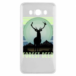 Чехол для Samsung J7 2016 Forest deer