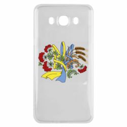 Чохол для Samsung J7 2016 Герб колоски і калина - PrintSalon