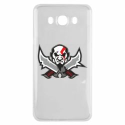 Чехол для Samsung J7 2016 God of war Kratos vector - PrintSalon