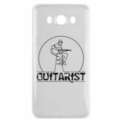 Чехол для Samsung J7 2016 Guitar player.