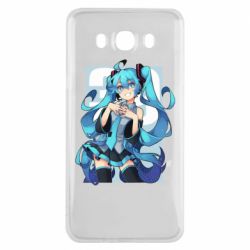 Чехол для Samsung J7 2016 Hatsune Miku art