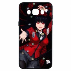 Чехол для Samsung J7 2016 Kakegurui - Yumeko Jabami - PrintSalon