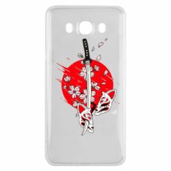 Чехол для Samsung J7 2016 katana in sakura