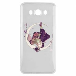 Чехол для Samsung J7 2016 Kochou Shinobu аnime Demon Slayer - PrintSalon