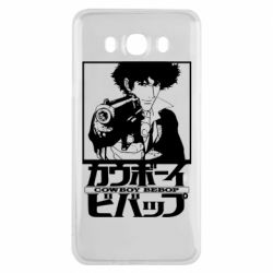 Чехол для Samsung J7 2016 Ковбой Бибоп с ружьем - PrintSalon
