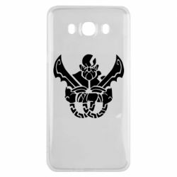 Чехол для Samsung J7 2016 Kratos silhouette