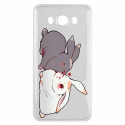 Чехол для Samsung J7 2016 Кролики Вэй и Лань - PrintSalon