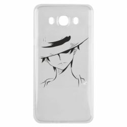 Чохол для Samsung J7 2016 Luffy in a hat - PrintSalon