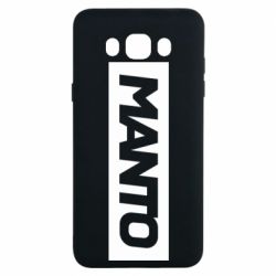Чехол для Samsung J7 2016 Манто лого