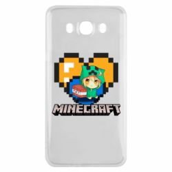 Чохол для Samsung J7 2016 Minecraft Girl - PrintSalon