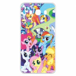 Чехол для Samsung J7 2016 My Little Pony.