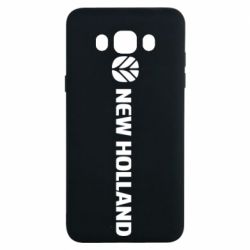 Чехол для Samsung J7 2016 New holland логотип
