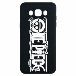 Чехол для Samsung J7 2016 One Piece Logo Anchor - PrintSalon