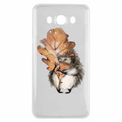 Чехол для Samsung J7 2016 Осенний ежик - PrintSalon