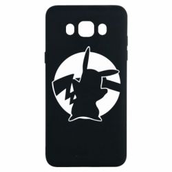 Чохол для Samsung J7 2016 Pikachu silhouette