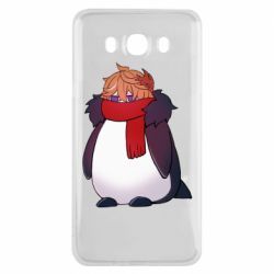 Чехол для Samsung J7 2016 Пингвин Чайльд - PrintSalon