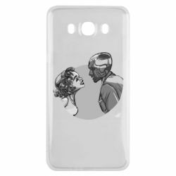 Чехол для Samsung J7 2016 Retro Wanda and Vision - PrintSalon