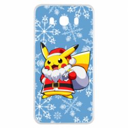 Чохол для Samsung J7 2016 Santa Claus Pikachu - PrintSalon