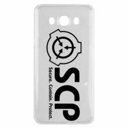 Чохол для Samsung J7 2016 SCP logo text - PrintSalon
