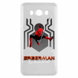 Чехол для Samsung J7 2016 Spiderman No Way Home web - PrintSalon