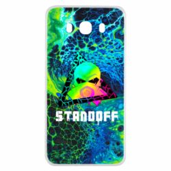 Чехол для Samsung J7 2016 Standoff art skull - PrintSalon