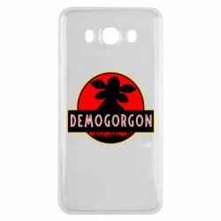 Чехол для Samsung J7 2016 Stragner Things Demogorgon - PrintSalon